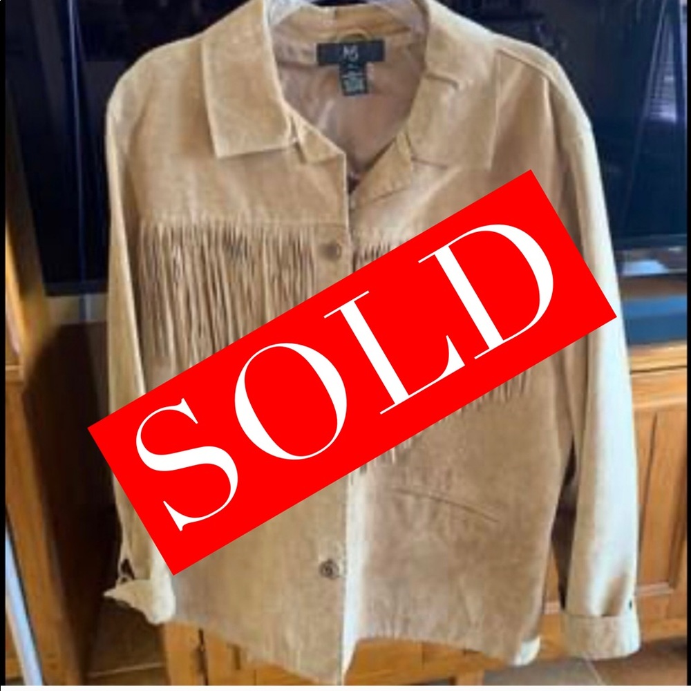 Southwest 100% Suede Versatile jacket! Fits L-XL